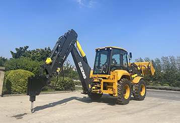 XCMG Big Tiers Backhoe Loader XC8-S3580 Ready for Delivery