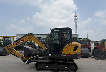 Customized XCMG XE60G PRO Mini Excavator with Kubota Engine Shipped Overseas