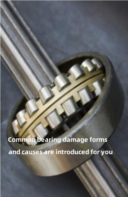 Common bearing damage forms and causes are introduced for you