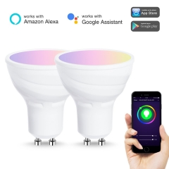 CODE:SKLPCB6K 丨£26 for 2Pack GU10 Smart Light Bulbs @amazon