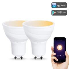 LOHAS WIFI Smart Bulb LED GU10 Dimmable, Warm White to Cool White (2000K-6500K) (@Amazon.uk)
