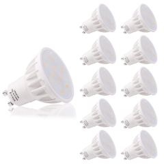 (10er Pack Kaltweiß)LOHAS 6Watt GU10 LED Lampen (Buy At Amazon)