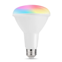 LOHAS LED Smart Bulb Work with Alexa and Google Home,BR30 E26 10W,RGB& Daylight White