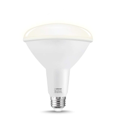 LOHAS Light Sensor bulb, Dusk-to-Dawn Flood Light, BR40 E26 15W, Daylight White 5000K
