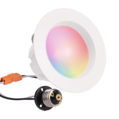 LOHAS LED Smart Bulb Work with Alexa and Google Home, Retrofit Downlight, E26 5W RGB 2000K-9000K Dimmable