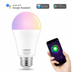 LOHAS LED Smart Bulb Work with Alexa and Google Home, A19 E26 12W, Cool White Color Changing