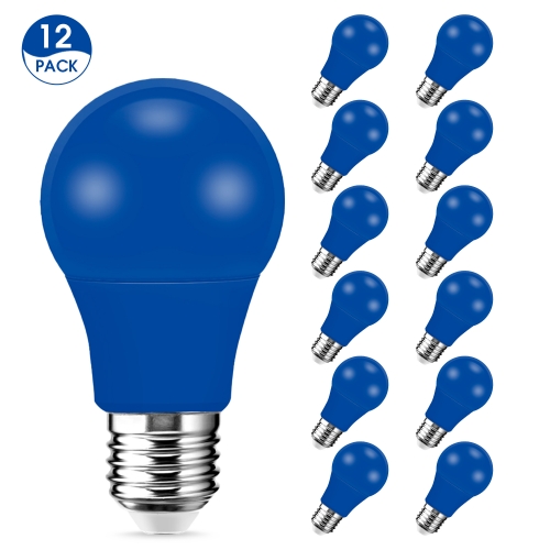 A19 Blue LED Light Bulb