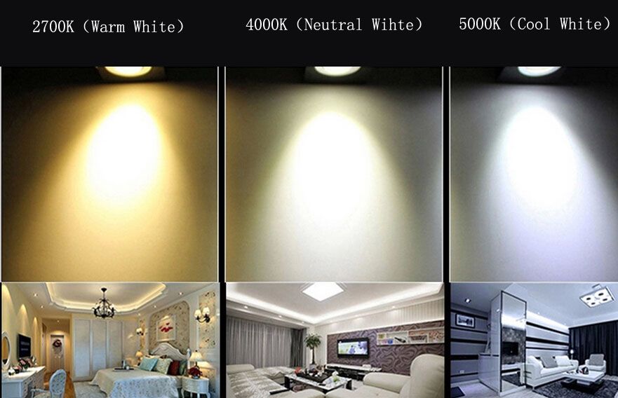 White Light Vs Yellow Light Living Room