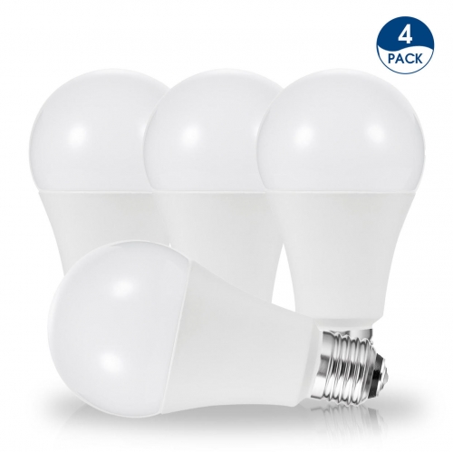 3 Way Led Light Bulbs 50-100-150W Equivalent Daylight White 5000K E26 Medium Base