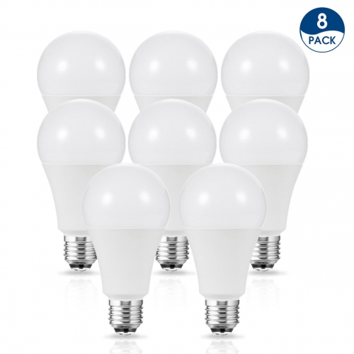 LED 3-Way A21 Light Bulb, 5000K Daylight, 50/100/150W Equivalent, E26 Base for Floor Lamp