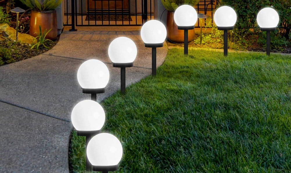 Best solar sidewalk deals lights