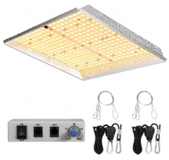 YS-1000W Led Grow Light 3x3ft Daisy Chain Dimmable Full Spectrum  Actual Power 150Watt