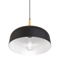 Hanging Pendant Lights for Kitchen, Foyer,E26 Base-Black