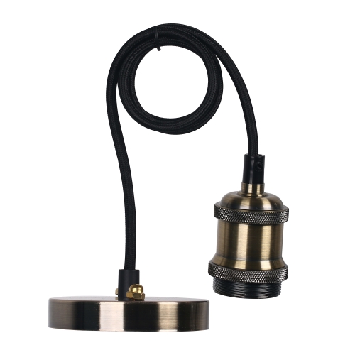 LOHAS Transitional One Light Mini Pendant from Edison Collection in Black Finish,3 Light