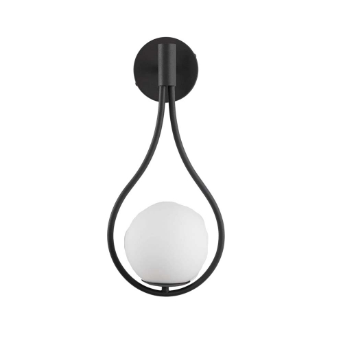 1-Light Black Nordic Post-modern Creative Fashion Style, Indoor for Bedroom, Living Room, Wall Mounted Reading Light Fixture