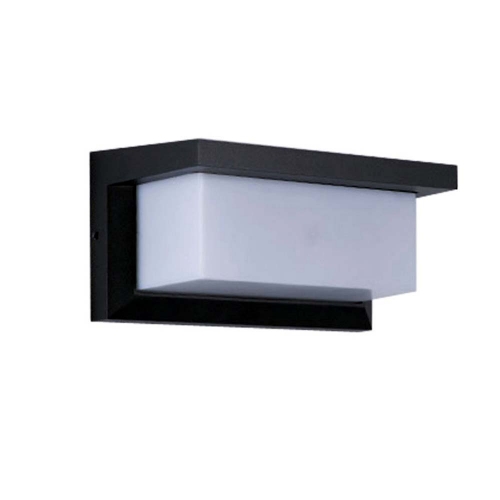 Modern Horizontal  Rectangle 30W Integrated LED Outdoor Wall Lights,3000K Soft White Wall Mounted Lamps,Matte Black Porch&Patio Light,IP65 Waterproof