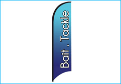 Outdoor beachflag banner