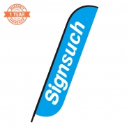 Replacement Printing of Round 14FT feather banner