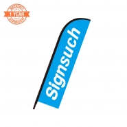 Replacement Printing of Flat 10FT feather banner
