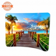 Curve 10FT Stretch Fabric Display with Printing