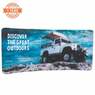 Curve 18FT Stretch Fabric Display with Printing