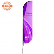Round 14FT Custom Feather Flags Kits with Printing