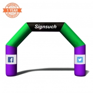 Custom Airdome Arch with Printing 16FT