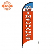 10' Financial Feather Flags S0934