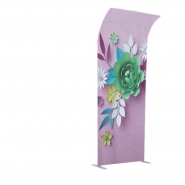 U 3.3FT Stretch Fabric Display with Printing