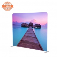 Straight 245cm Stretch Fabric Display
