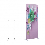Straight 1m Stretch Fabric Display