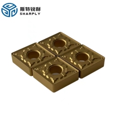 CNC Lathe Carbide Inserts Chipbreaker PM4 Turning Tools Machining Cut Sharp harden Quenched steel Blade– SHARPLY