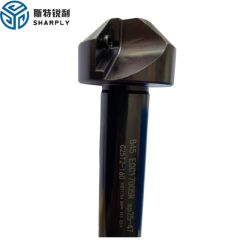 High Quality OEM Customizable Chamfering Toolholder 30/45/60 Degree ECC31005 XCET310404 Inserts Long Edge Manufactured High