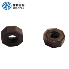 CNC Lathe Carbide Inserts ON05... Octagon insert, face mill for finishing Milling series