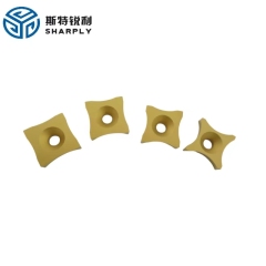 Scarfing Inserts: SNMX15 series.  Full line for a wide range of tubes. Advanced coating technology for extended tool life.
