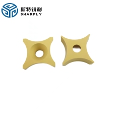 Scarfing Inserts: SNMX15 series.  Full line for a wide range of tubes. Advanced coating technology for extended tool life.