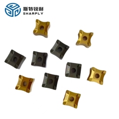 Scarfing Inserts: SNMX15 series.  Full line for a wide range of tubes. Advanced coating technology for extended tool life.