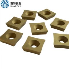 Scarfing Inserts: SNMX15 series.  Full line for a wide range of tubes. Advanced coating technology for extended tool life.