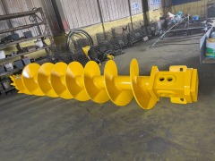 Double cut auger comizable Construction parts
