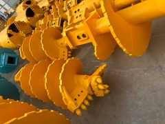 Double cut auger comizable Construction parts