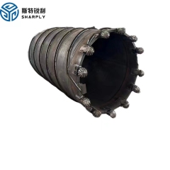 Rock Drilling Bucket for Rotary Drilling Rig Cylindrical or Conical OptionalSingle-Walled Casings &amp; Accessories For Bored Piling Construction