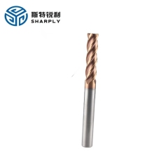 Original CNC Milling 65 4 Flute Carbide End Mill Cutter – SHARPLY