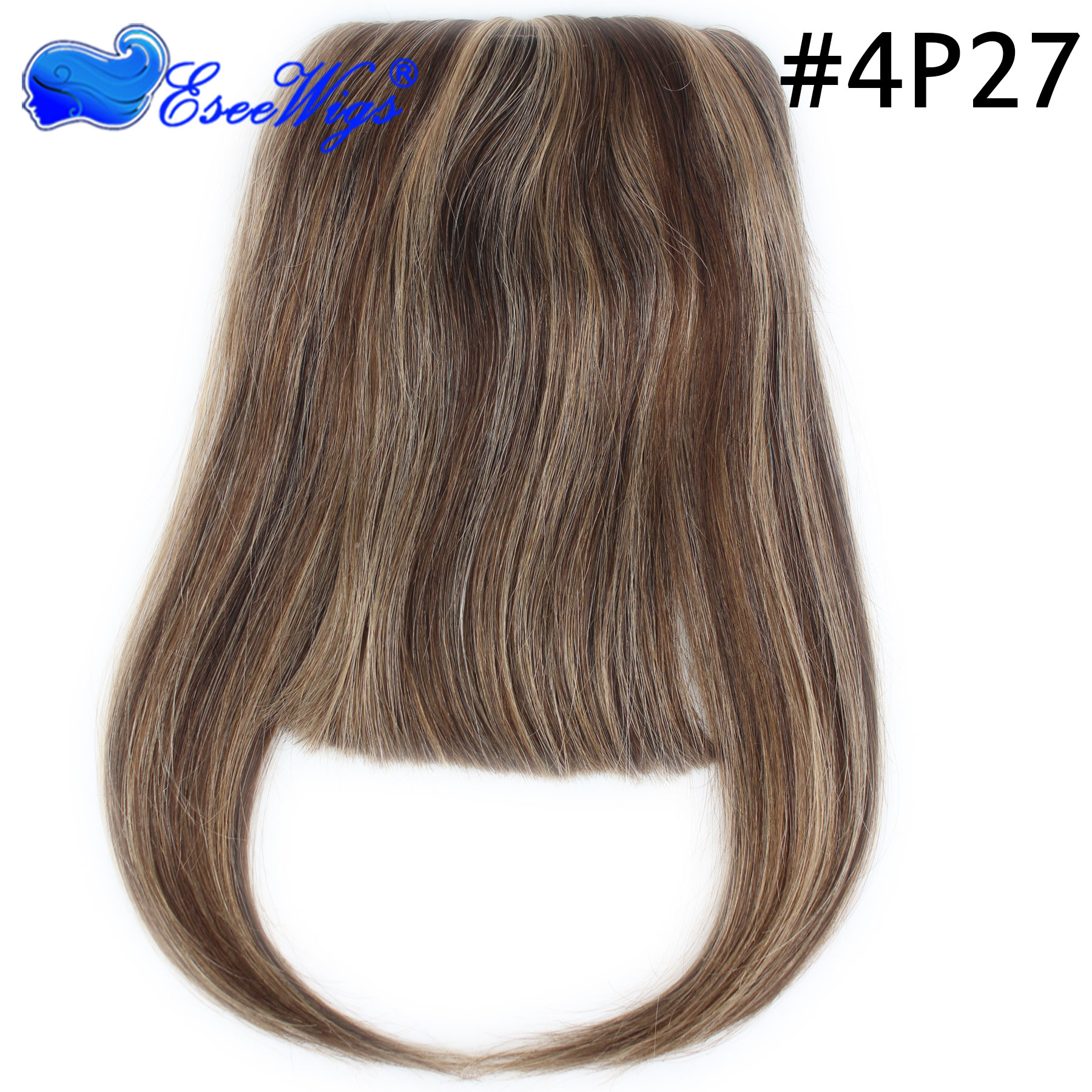 100 Human Hair Bangs Extensions Straight European Hair