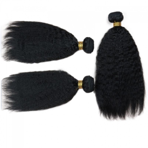 8A Grade Unprocessed Hair Bundles Kinky Straight Weave Human Hair Weave Brazilian Hair 3pcs Lot Brazilian Weave
