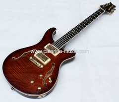 PRS hollow body electric guitar