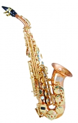SAX-SC010L Curved bell Soprano saxophone