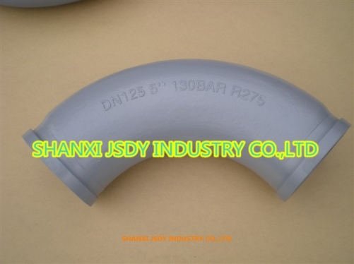 concrete pump elbow