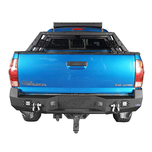 Solid steel offroad rear bumper for Tacoma 2005-2015