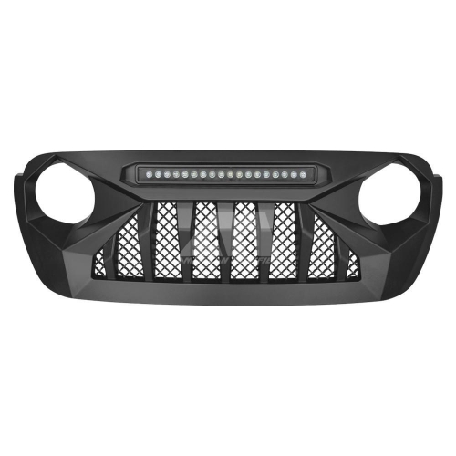 Grill for Jeep Wrangler JL 2018+  with LED bar