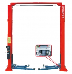 TLT235SC Economical Clear Floor Two Post Lift